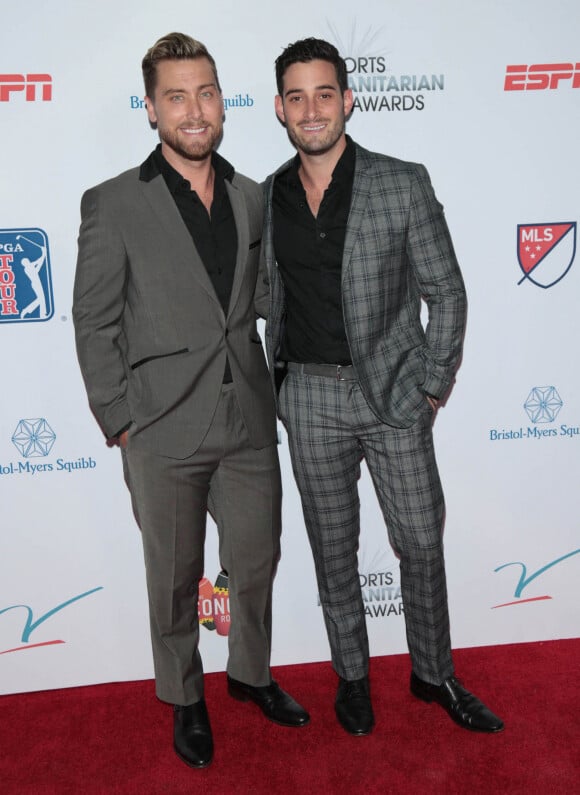 Lance Bass et Michael Turchin - Soirée "Sports Humanitarian of the Year Awards" à Los Angeles le 11 juillet 2017.