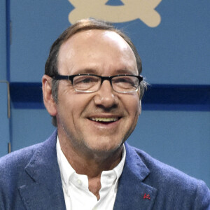 Kevin Spacey lors du "Bits & Pretzels Founders Festival" au centre de conférence à Munich, Allemagne, le 24 septembre 2017.