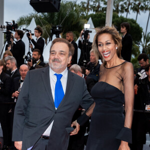 Didier Bourdon et sa femme Marie-Sandra - Montée des marches du film "Douleur et Gloire" lors du 72ème Festival International du Film de Cannes. © Borde / Bestimage