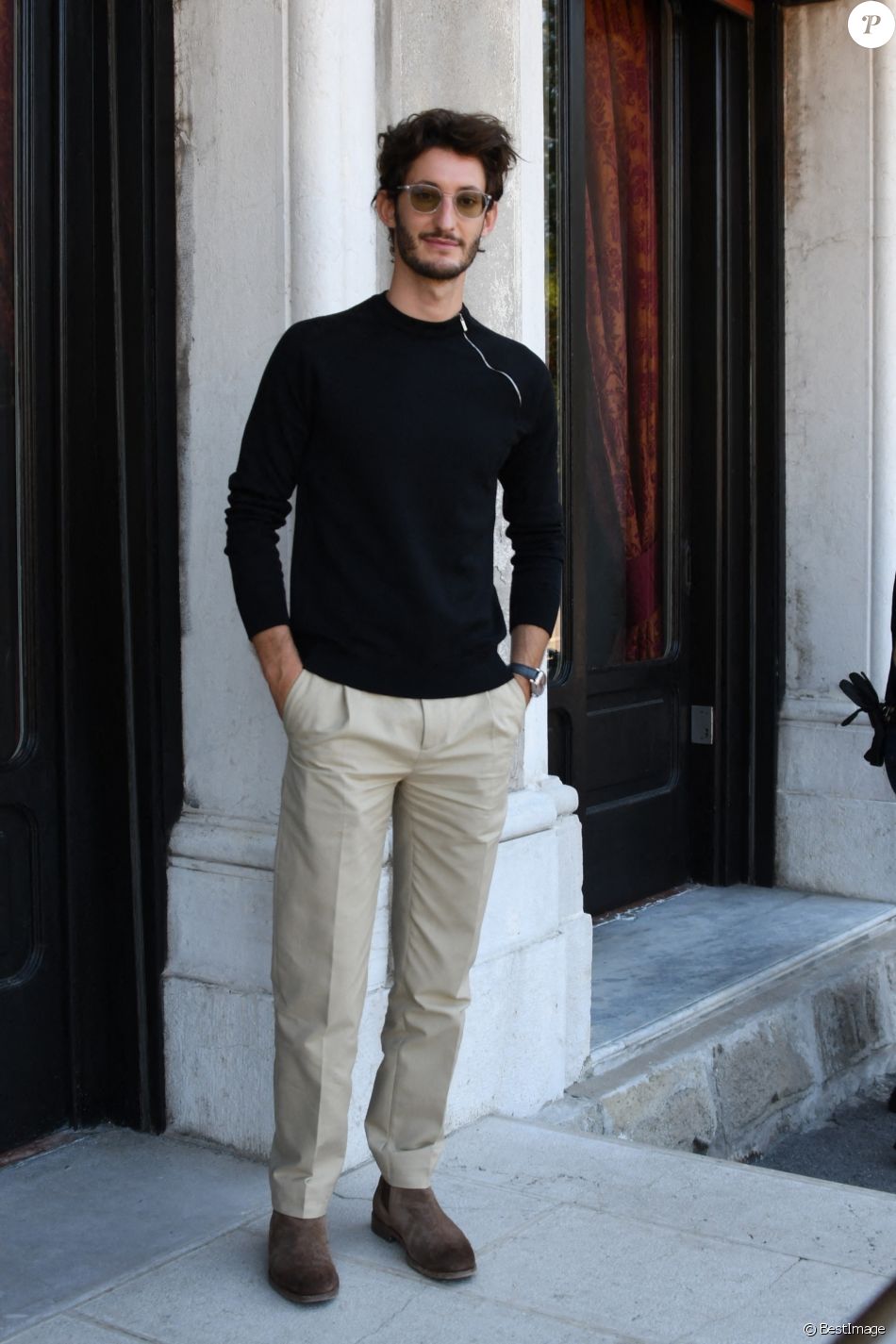Pierre Niney lors de la 77ème édition du Festival international du film de Venise, la Mostra. Le 3 septembre 2020.