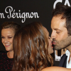 Natalie Portman et son mari Benjamin Millepied - Les célébrités posent lors du photocall de la soirée "L.A. Dance Project" à Los Angeles le 20 octobre 2018. 