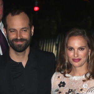 Benjamin Millepied et sa femme Natalie Portman enceinte au 26ème IFP Gotham Independent Film Awards à New York, le 28 novembre 2016 