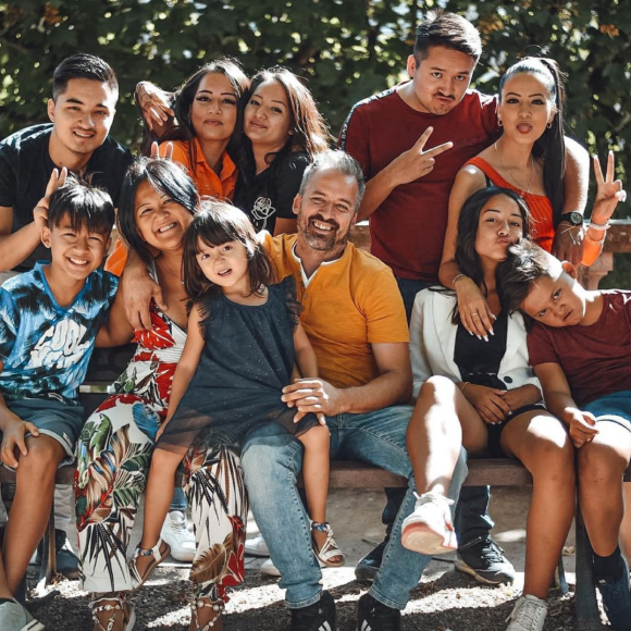 La famille Gayat au casting de "Familles Nombreuses, la vie en XXL" - Instagram