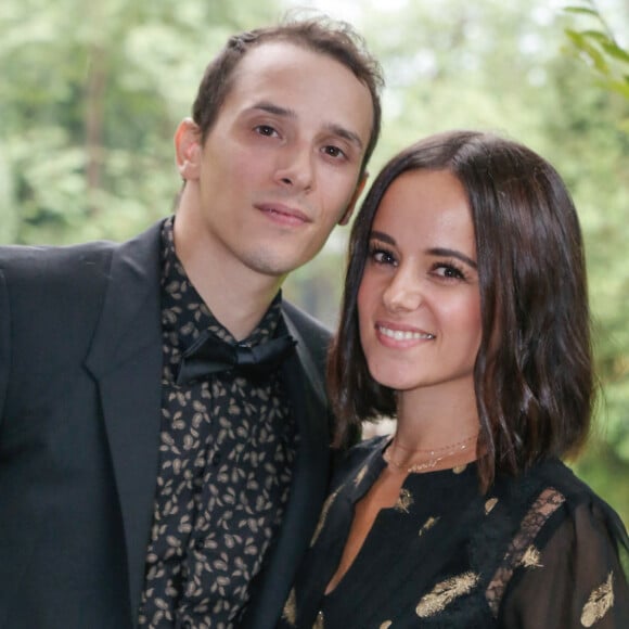 Alizée et son mari Grégoire Lyonnet - Mariage de Katrina Patchett et Valentin D'Hoore en Belgique. © Philippe Doignon/Bestimage