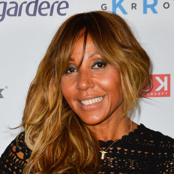 Cathy Guetta - Soirée de gala des 20 ans de l'association "Fête le Mur" de Yannick Noah au Chalet des Iles à Paris. Le 9 novembre 2016. © Coadic Guirec/Bestimage