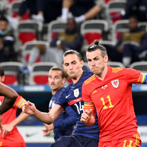 Gareth Bale, Paul Pogba et Adrien Rabiot lors du match amical de préparation de l'UEFA Euro 2020 "France - Pays de Galles (3-1)" au stade Allianz Riviera à Nice, le 2 juin 2021. ©Norbert Scanella/Panoramic/BestImage