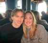 Luka Modrić et son épouse Vanja Bosnić sur Instagram