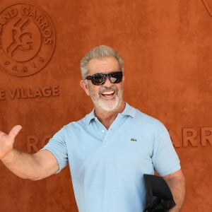 Mel Gibson au village lors des internationaux de France Roland Garros à Paris le 13 juin 2021. © Dominique Jacovides / Bestimage 