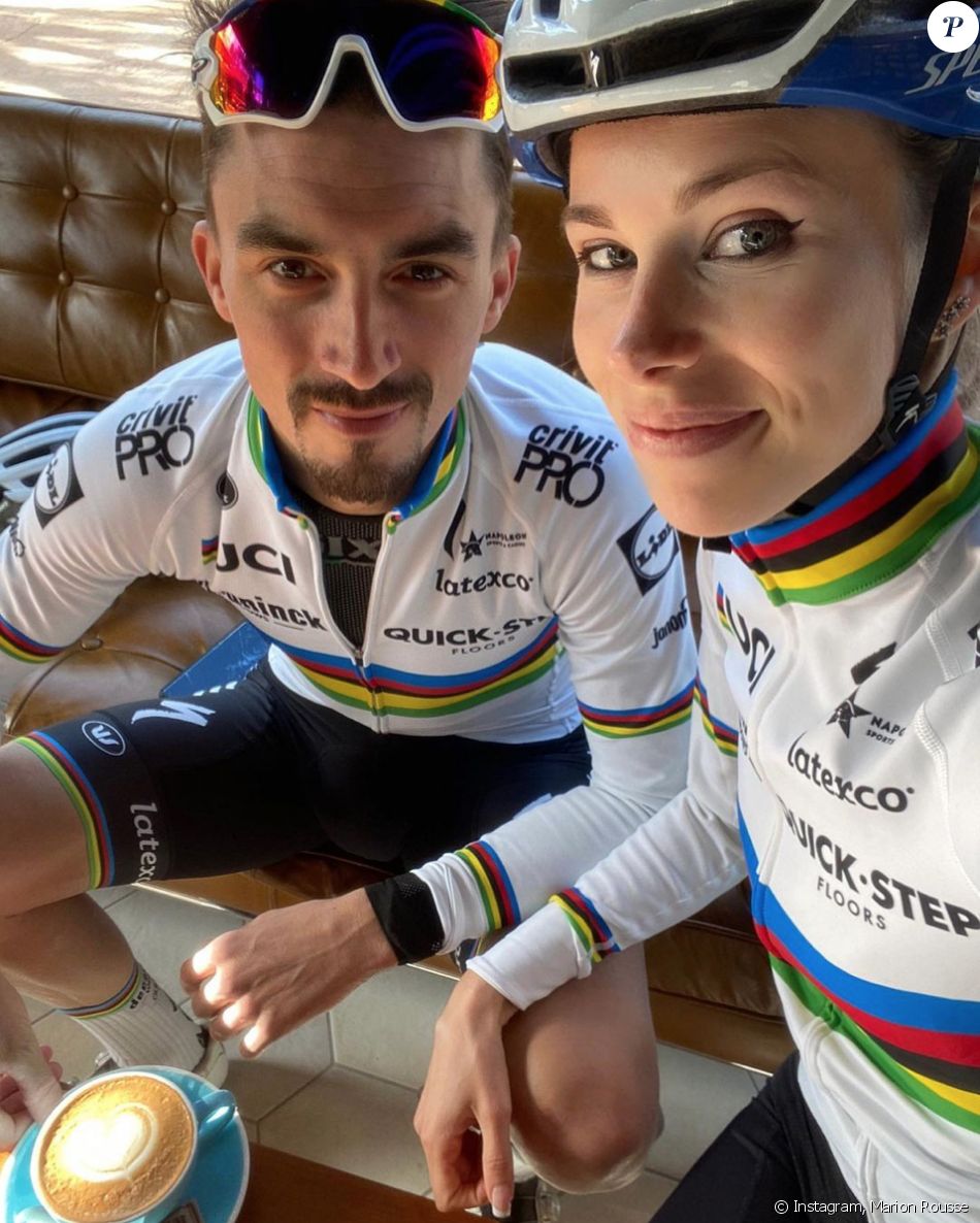 Marion Rousse Et Son Compagnon Julian Alaphilippe D cembre 2020 