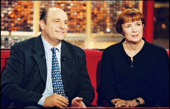 Archives - Bernard et Dominique Loiseau sur le plateau de Vivement Dimanche en 2000