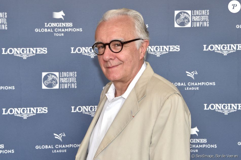 Exclusif - Alain Ducasse - Photocall lors du Longines Paris Eiffel Jumping au Champ de Mars à Paris, le 7 juillet 2018. © Borde-Veeren/Bestimage