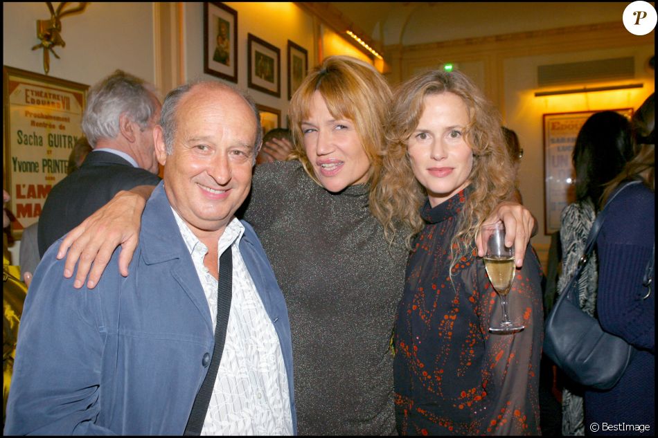 Michel Jonasz, Clémentine Célarié et Florence Darel - Soirée de générale de la pièce "Les grandes occasions" au théâtre Édouard VII à Paris