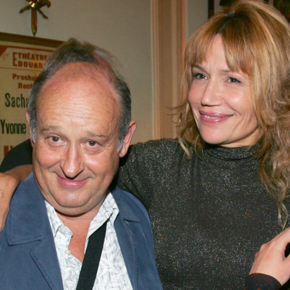 Michel Jonasz, Clémentine Célarié et Florence Darel - Soirée de générale de la pièce "Les grandes occasions" au théâtre Édouard VII à Paris