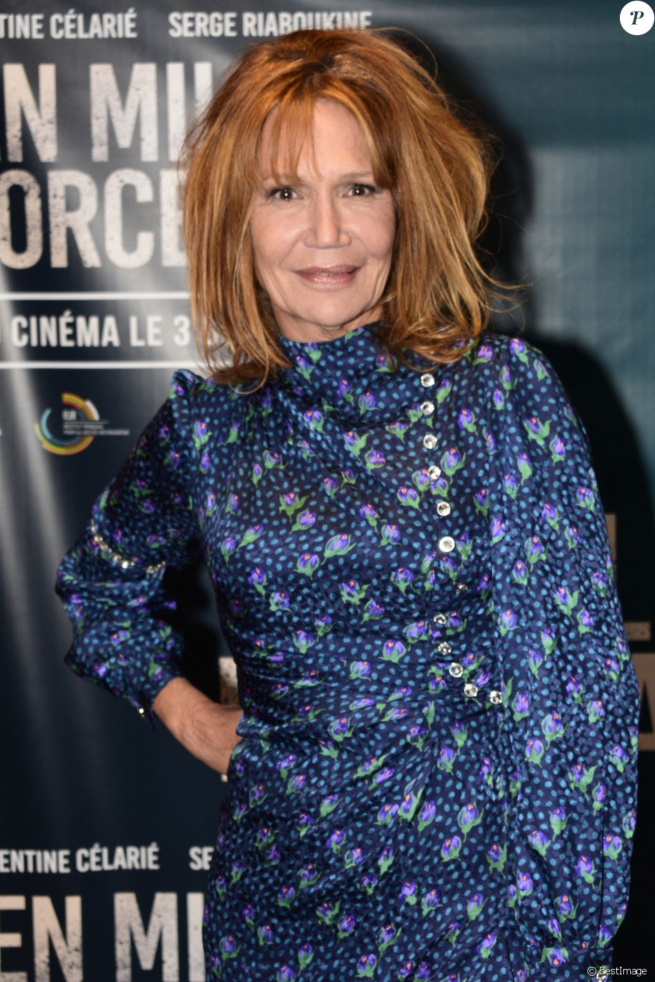 Clémentine Célarié - Avant-première du film "En Mille Morceaux" à Paris le 1er octobre 2018.