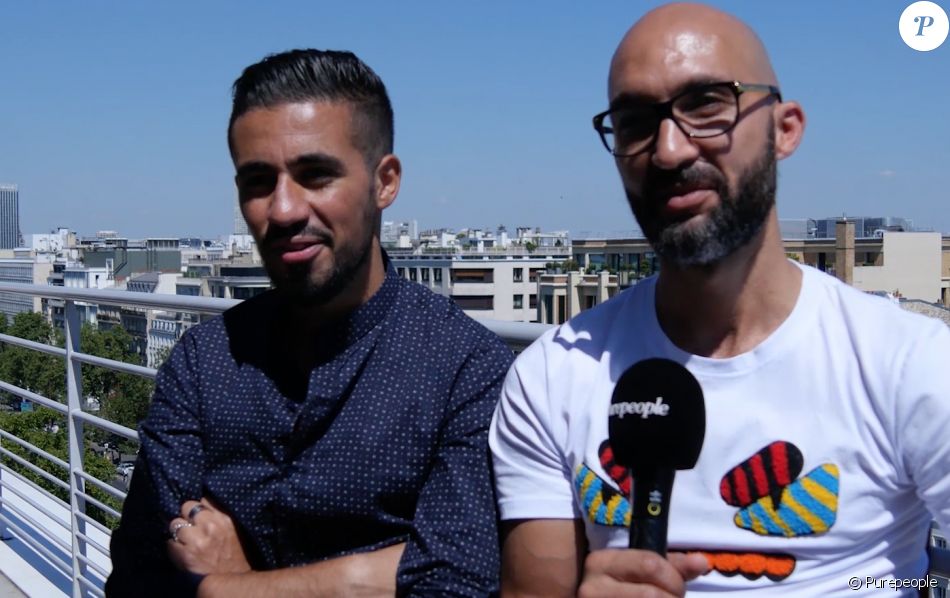 Mehdi et Oussama, 42 et 30 ans, les amis d'enfance, candidats dans "Pékin Express : La Course infernale" (M6) en interview pour Purepeople.com