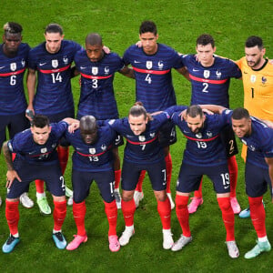 L'équipe de France de football lors du match de l'UEFA Euro 2020 opposant l'Allemagne à la France au stade Allianz Arena à Munich, Allemagne, le 15 juin 2021. La France a gagné 1-0. © Anthony Bibard/Panoramic/Bestimage