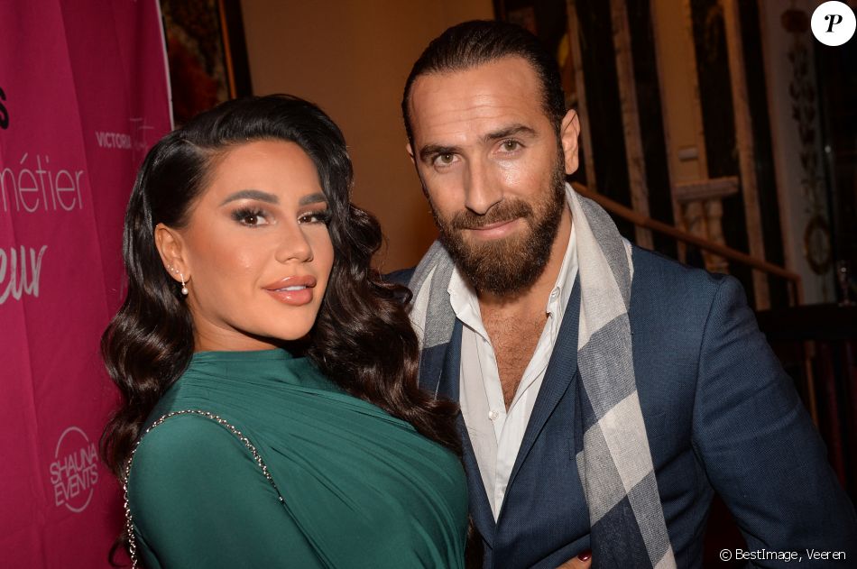 Exclusif - Milla Jasmine et son compagnon Mujdat Saglam - Soirée "Masterclass - Les secrets du métier d'influenceur" à Paris, le 9 décembre 2019. © Veeren/Bestimage