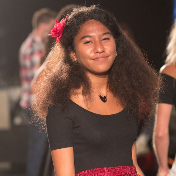 Exclusif - Lily Sebastien (fille adoptive de Patrick Sebastien) - Backstage de l'enregistrement de l'émission "La Chanson secrète 6" à la Scène musicale à Paris, qui sera diffusée le 12 décembre sur TF1. © Gaffiot-Moreau / Bestimage 