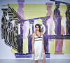 Cara Delevingne au défilé de mode Dior Cruise 2022, au stade Panathenaic à Athènes. Le 17 juin 2021