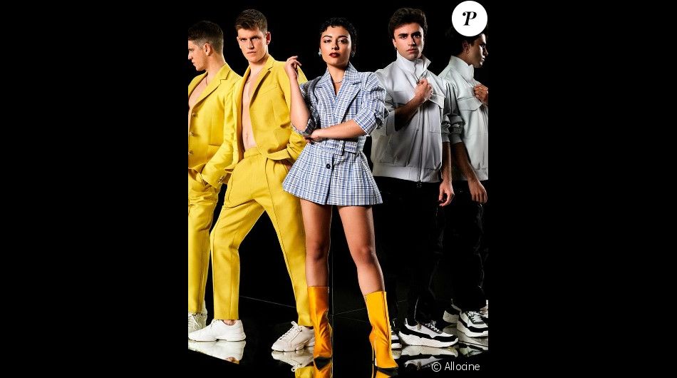 Carla Díaz, Itzan Escamilla et Miguel Bernardeau dans la saison 4 de la série "Elite".
