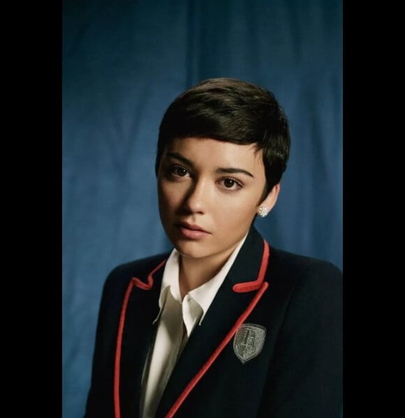 Carla Díaz (II) joue Ari dans la saison 4 de la série "Elite", sur Netflix.
