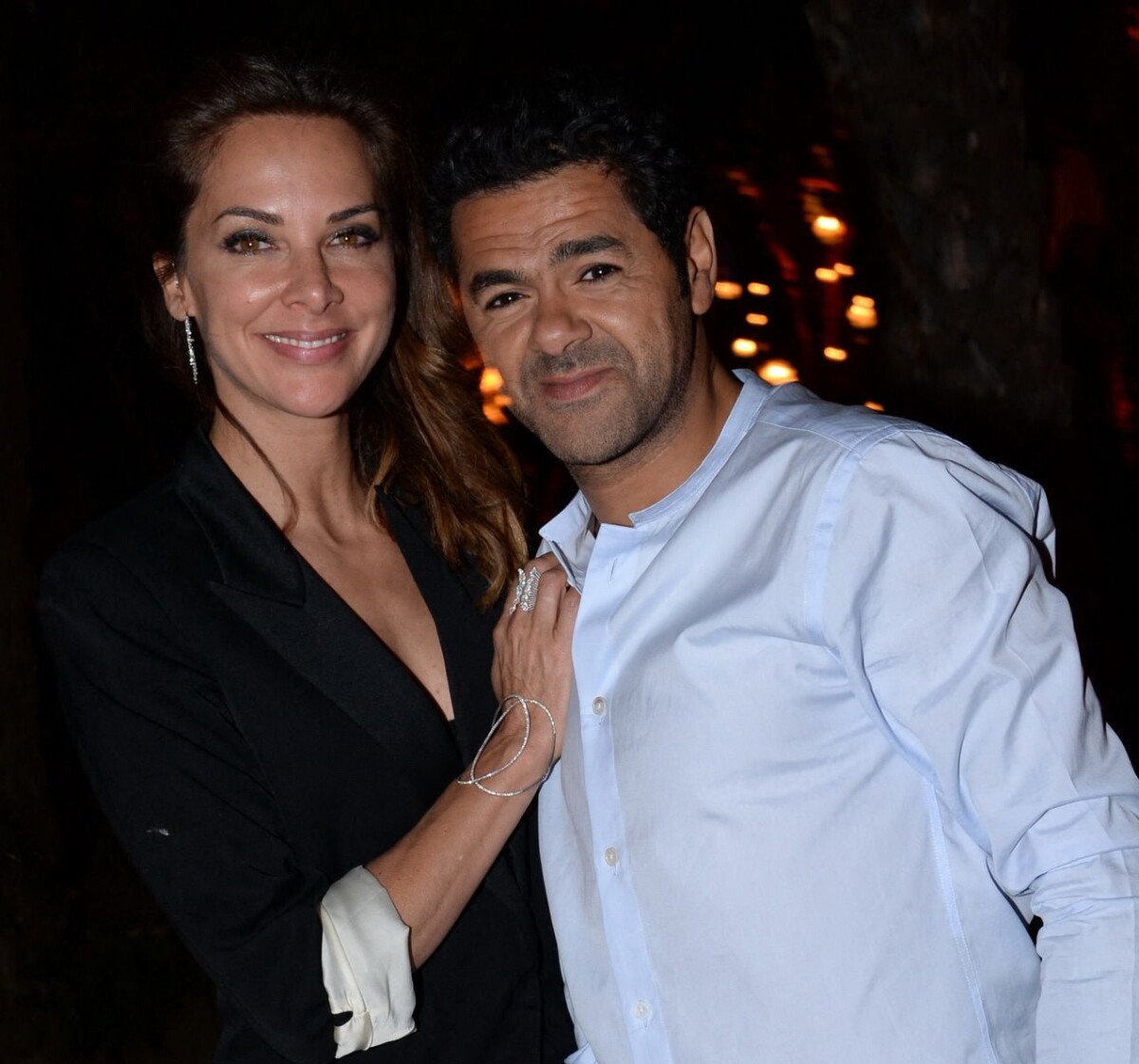 Photo Mélissa Theuriau avec son mari Jamel Debbouze Fête de clôture