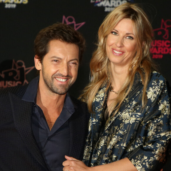 Frédéric Diefenthal et sa compagne Stéphanie - 21ème édition des NRJ Music Awards au Palais des festivals à Cannes le 9 novembre 2019. © Dominique Jacovides/Bestimage