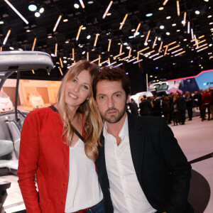 Exclusif - Frédéric Diefenthal et sa compagne Stéphanie - Soirée Renault à l'occasion de l'ouverture de la 120ème édition du Mondial de l'Automobile 2018 au Paris Expo Porte de Versailles à Paris le 2 octobre 2018. © Rachid Bellak/Bestimage