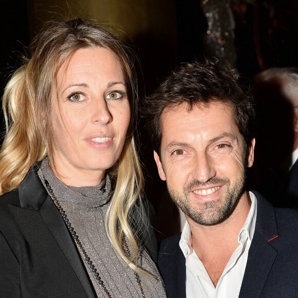 Frédéric Diefenthal et sa compagne (enceinte) - Le restaurant Manko Paris fête ses 2 ans à Paris, le 13 février 2018. © Veeren/Bestimage