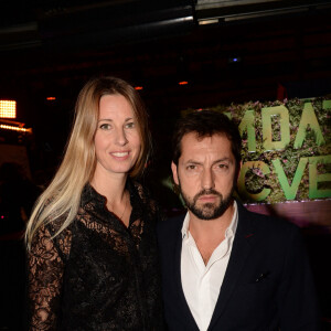 Exclusif - Frédéric Diefenthal et sa compagne - Dîner pour la fondation Marc Veyrat au restaurant Victoria à Paris, France, le 21 novembre 2017.  © Rachid Bellak/Bestimage