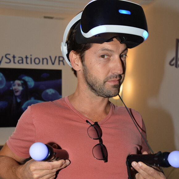 Frédéric Diefenthal lors de la soirée Experience PlayStation VR à Paris, France, le 13 octobre 2016. © CVS/Veeren/Bestimage