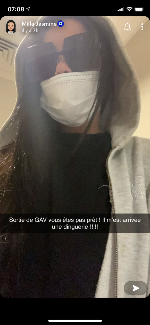 Milla Jasmine, star des "Marseillais VS Le Reste du monde", a passé un moment en garde à vue après avoir été arrêté à la Gare de Lyon.