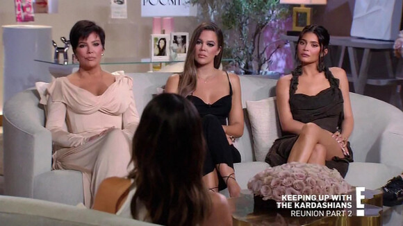 Kris Jenner, Khloé Kardashian, Kylie Jenner - Interview avec Andy Cohen lors de l'émission "Keeping Up With The Kardashians". Le 20 juin 2021.