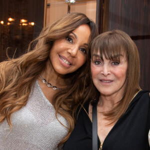 Exclusif - Cathy Guetta, Babeth Djian - Lancement de la collection cosmétique "TIMELESS GLOW by Cathy Guetta" en collaboration avec "SeeMy Cosmetics" à l'Hôtel Costes à Paris, le 10 juin 2021. © Veeren / Jeremy Melloul / Bestimage