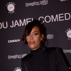 Amel Bent - Soirée de gala du Jamel Comedie Club au Paradis Latin avec Canal+ à Paris, le 8 octobre 2020. © RACHID BELLAK / BESTIMAGE