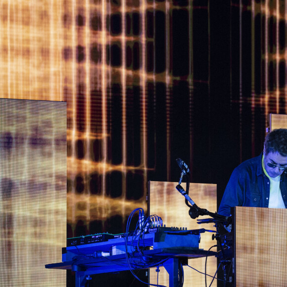 Jean-Michel Jarre - Fête de la Musique au palais de l'Elysée à Paris, le 21 juin 2021. © Eliot Blondet / Pool / Bestimage