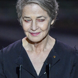 Charlotte Rampling - 46e cérémonie des César à l'Olympia à Paris, le 12 mars 2021. © Dominique Charriau / Pool / Bestimage