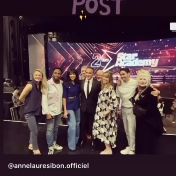 Nolwenn Leroy partage des photos des coulisses du tournage des 20 ans de la "Star Academy" - Instagram