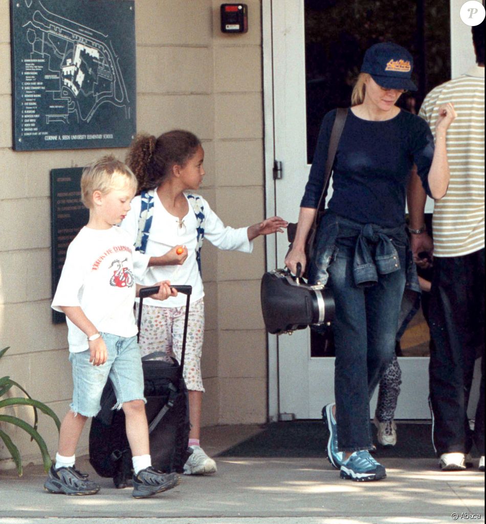 Michelle Pfeiffer Et Ses Enfants Claudia Rose Et John Henry à Los