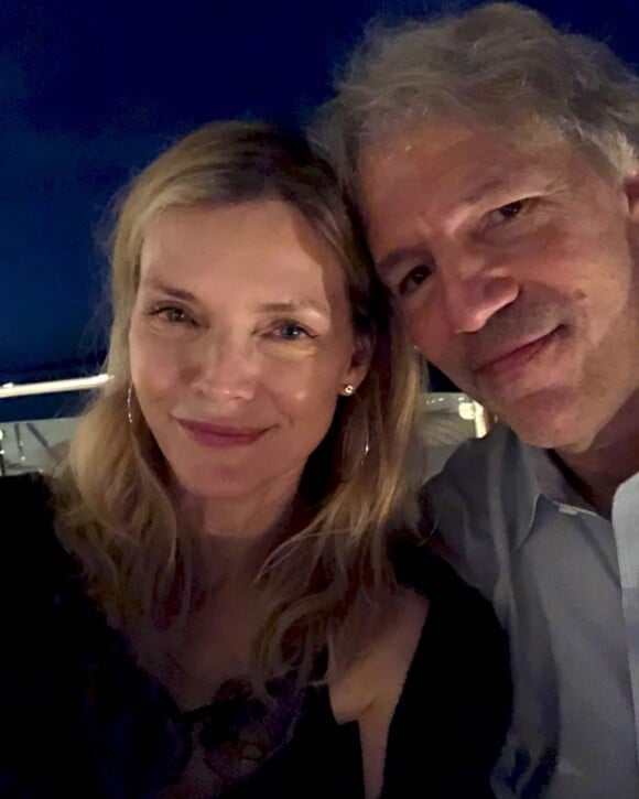 Michelle Pfeiffer et son mari David E. Kelley sur Instagram, décembre 2019.