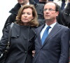 Valérie Trierweiler et François Hollande à Rennes lors d'un meeting du PS.