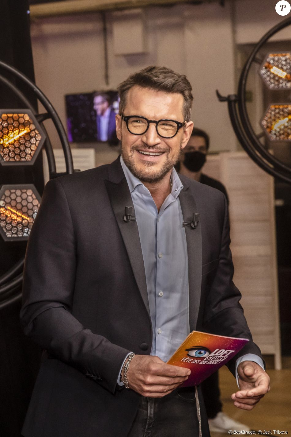 Benjamin Castaldi - Enregistrement de l'émission "Les 20 ans du Loft", diffusée en direct sur C8 et présentée par B.Castaldi, à Paris. Le 8 avril 2021 © Jack Tribeca / Bestimage