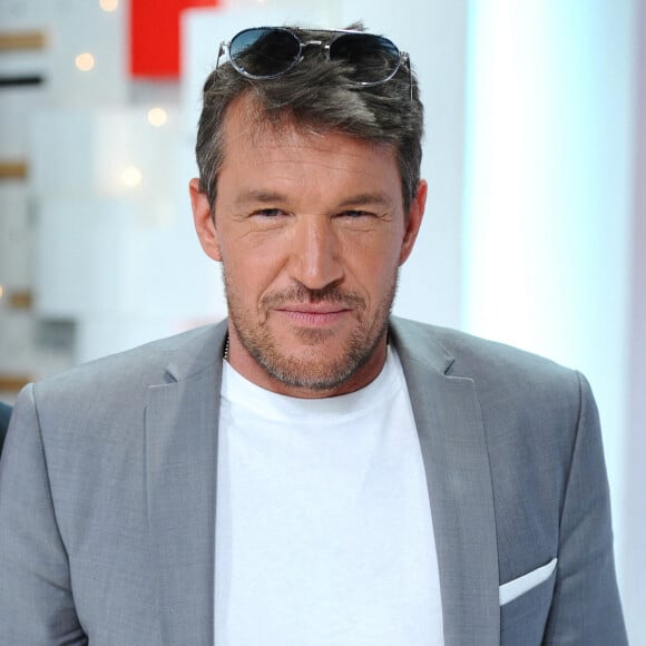 Benjamin Castaldi - Enregistrement de l'émission Vivement dimanche au studio Gabriel, presentée par Michel Drucker. © Guillaume Gaffiot / Bestimage