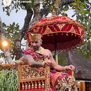 Vincent Queijo et Rym se sont mariés à Bali, le 23 juin 2021