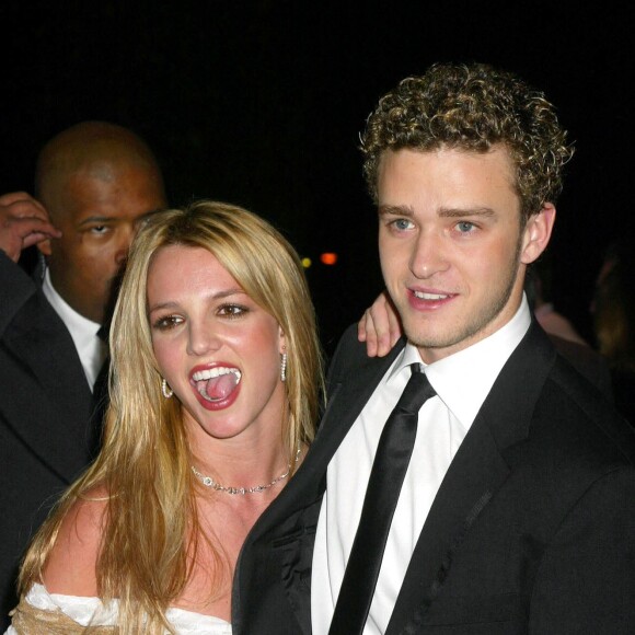 Britney Spears et Justin Timberlake - Soirée "Clive Davis" au Beverly Hills Hotel.