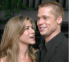 Brad Pitt et Jennifer Anistonà la première du film "Troie" à New York en 2004. 