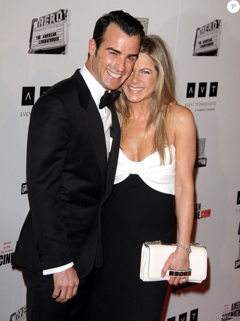 Jennifer Aniston et Justin Theroux au 26e gala "American Cinematheque Award" à Beverly Hills.