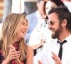 Jennifer Aniston et son mari Justin Theroux à Hollywood, le 26 juillet 2017.