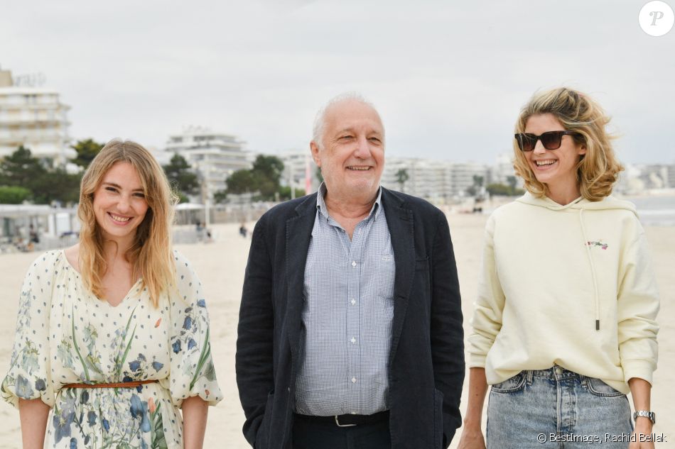 Déborah François, François Berléand, Alice Taglioni - Photocall du jury - Premier jour du 7ème Festival du Cinéma et Musique de Film de La Baule. Le 23 juin 2021 © Rachid Bellak / Bestimage