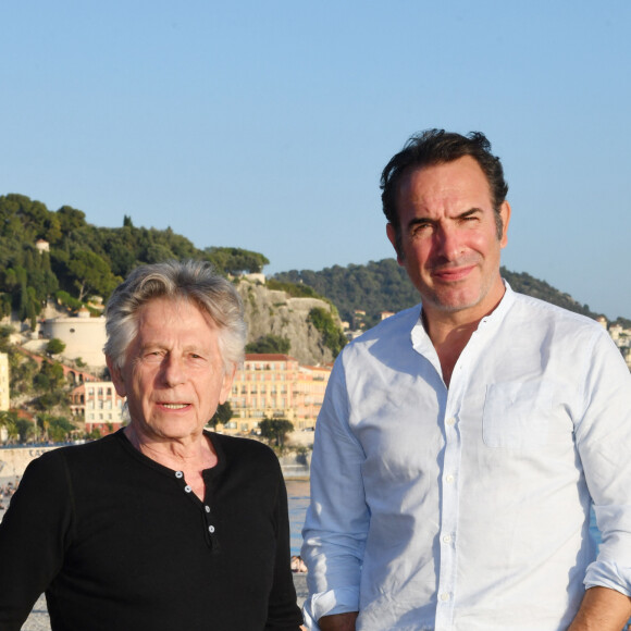 Roman Polanski et Jean Dujardin sont à Nice pour la clôture de la 1ere édition du Festival Ciné Roman à Nice le 26 octobre 2019. © Bruno Bebert / Bestimage
